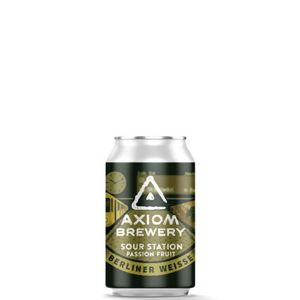 Axiom Brewery Pivo Sour Station 10 ° P, Berliner Weissa Pasionfruit 330 ml